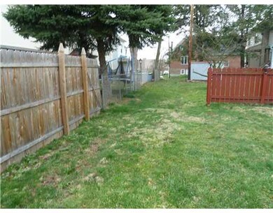 Land. Great access to backyard with recorded unpav