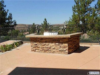 Built-in outdoor barbeque.