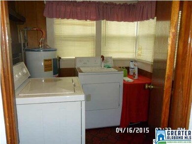 Laundry room/Half-bath off the kitchen. Washer & D