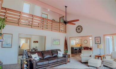 Soaring Ceilings in living room filter in so much