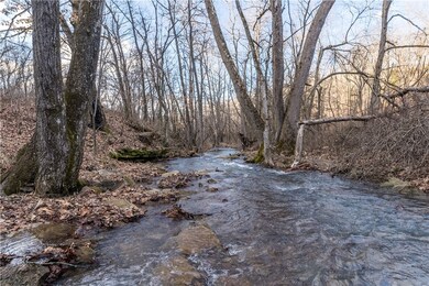 this creek photo is from one of the parcels above