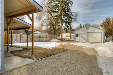 back yard and garage/shop