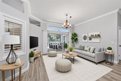 Virtually Staged Living Room