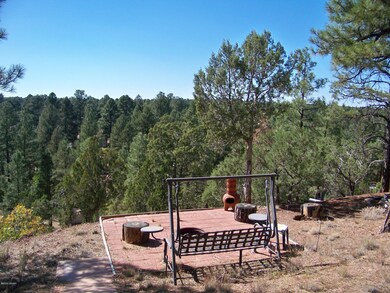 2411 W Rogers Loop Patio View