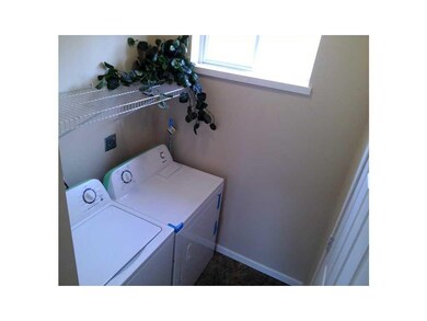 Laundry Area. Main floor laundry area.  Washer and