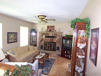 Living Rm. w/ WBFP