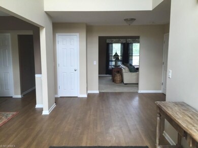 expansive foyer; giving a very open look