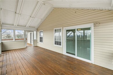 Huge screened and covered deck
