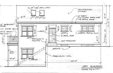 Duplex Left Elevation