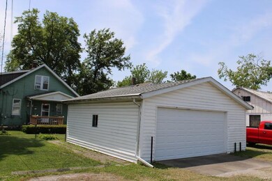 Two car detached garage