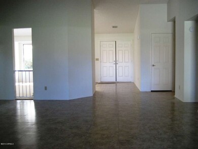Family room and entry