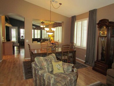 Living/dining area