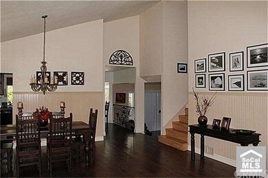 Looking from living room toward the back of the ho