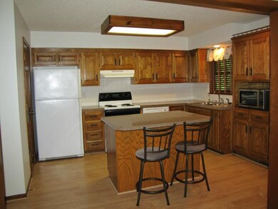 Granite transformation countertops in open kitchen