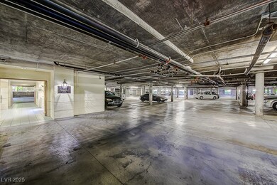 View of parking garage