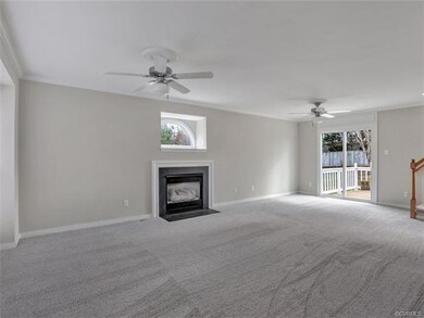 Great Room W/Vented Gas Logs, New Carpet, & New Pa