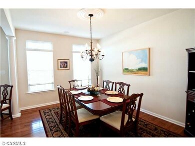 Dining Room - With built in speakers and chandelie