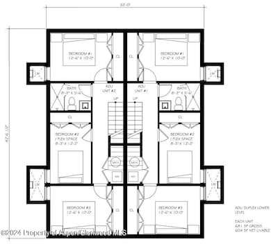 ADU Lower Level w Dimensions