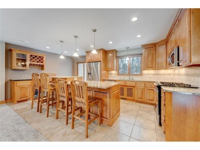 Fully remodeled kitchen with solid maple cabinetry