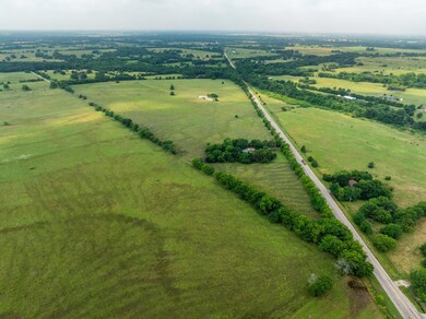 Aerial view with a rural view