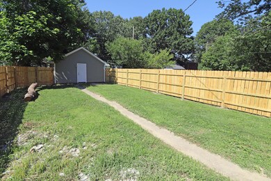 large back yard
