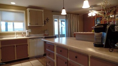 Large kitchen with ample cabinetry