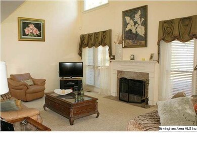 Two story Family Room with Wonderful Light