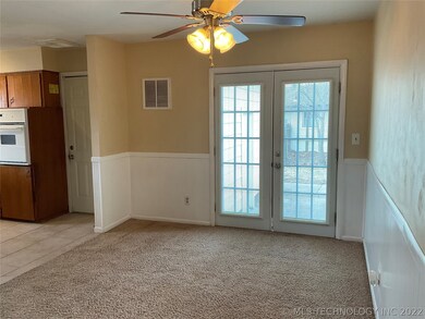 Dining room open to kitchen