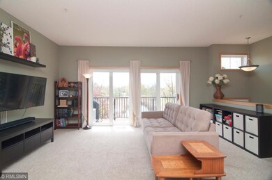 Open floor plan with privacy out every window