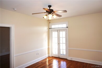 Chair Rail and Ceiling Fan