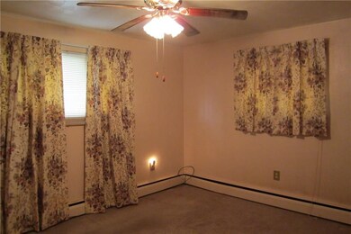 Master bedroom.  Owner says there is hardwood unde
