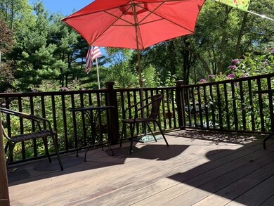 Side deck flows into sunroom