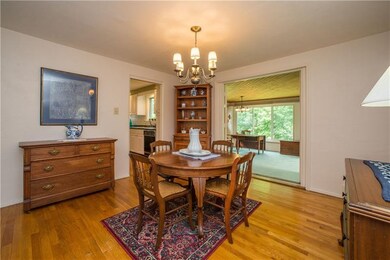 The family room addition can be seen at the right 