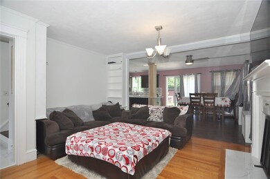 Entry and living room