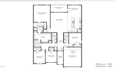 Floor Plan WC Melrose B