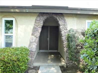 Double door entry and large covered porch