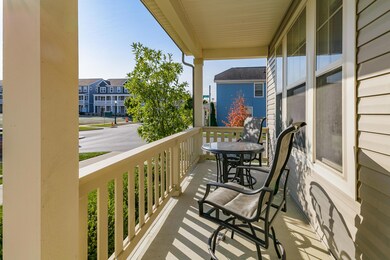 Covered front porch