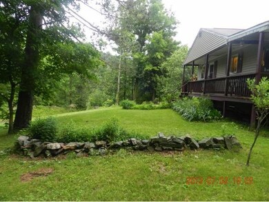 Back entrance to basement