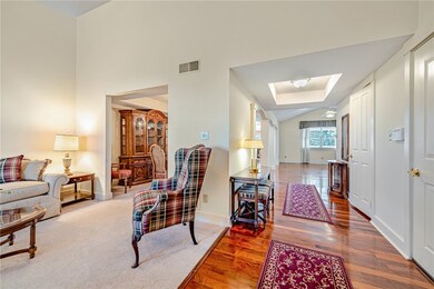 Entry and living room