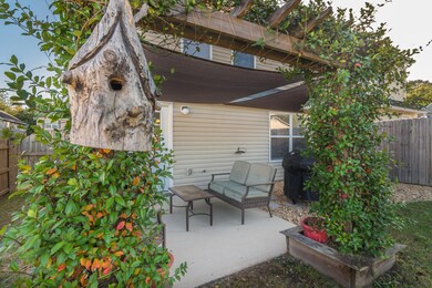 Pretty back patio area