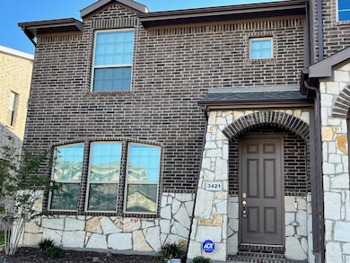 Beautiful brick and stone front elevation