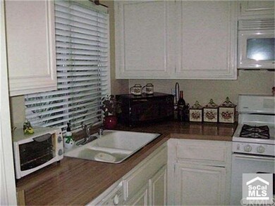 Desirable window in the kitchen looking out to the