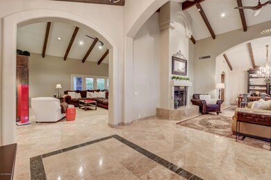 Foyer Open to Family Rm