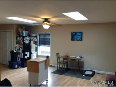 skylights in an open dining