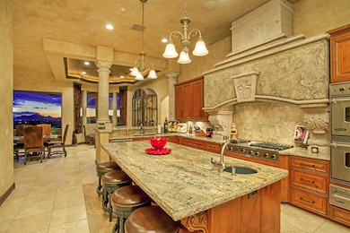 CHEF'S GOURMET KITCHEN OPENS TO VIEWS