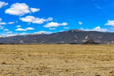 Mountain view with rural landscape