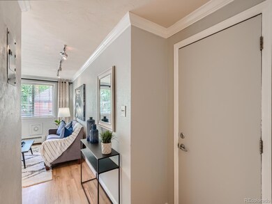 Cute foyer leading from main entry!