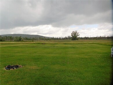 View to the back of this 1 acre property.