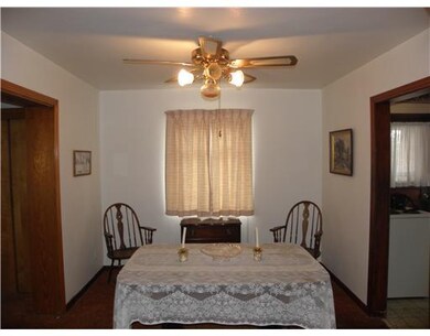 Dining Room. Large Separate Dining Room w/ Hardwood Floors under carpeting