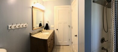 totally gutted and rebuilt spa bathroom